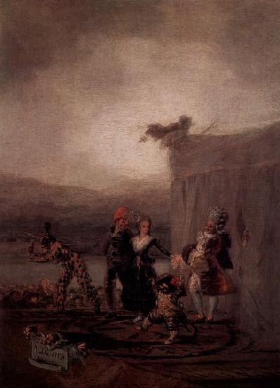 Francisco de Goya Wanderkomodianten